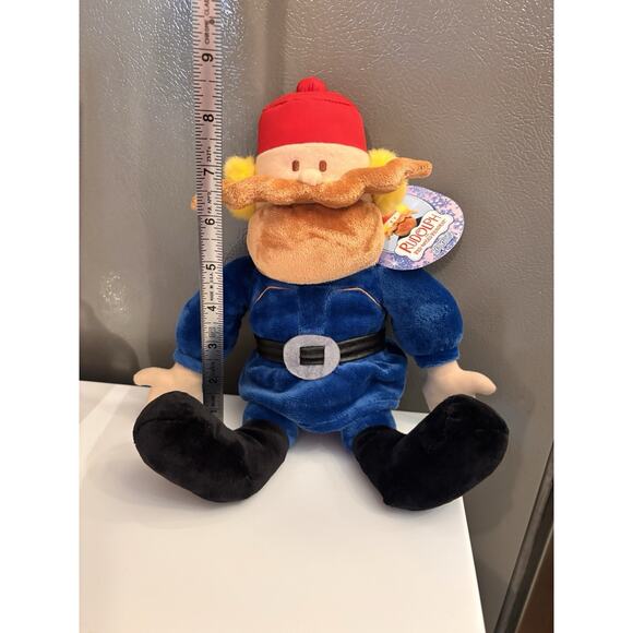 Build a Bear Rudolph the Red Nosed Reindeer Yukon Cornelius Plush 11" 1992 w/Tag - Picture 3 of 6
